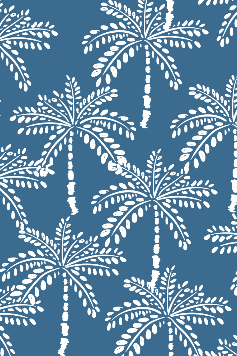 Blue Tropics Leggings – Bold Vibrant Design with Island Vibes