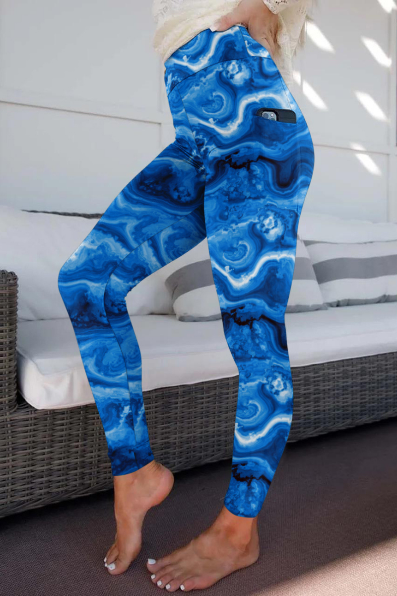 Blue Waves with Pockets