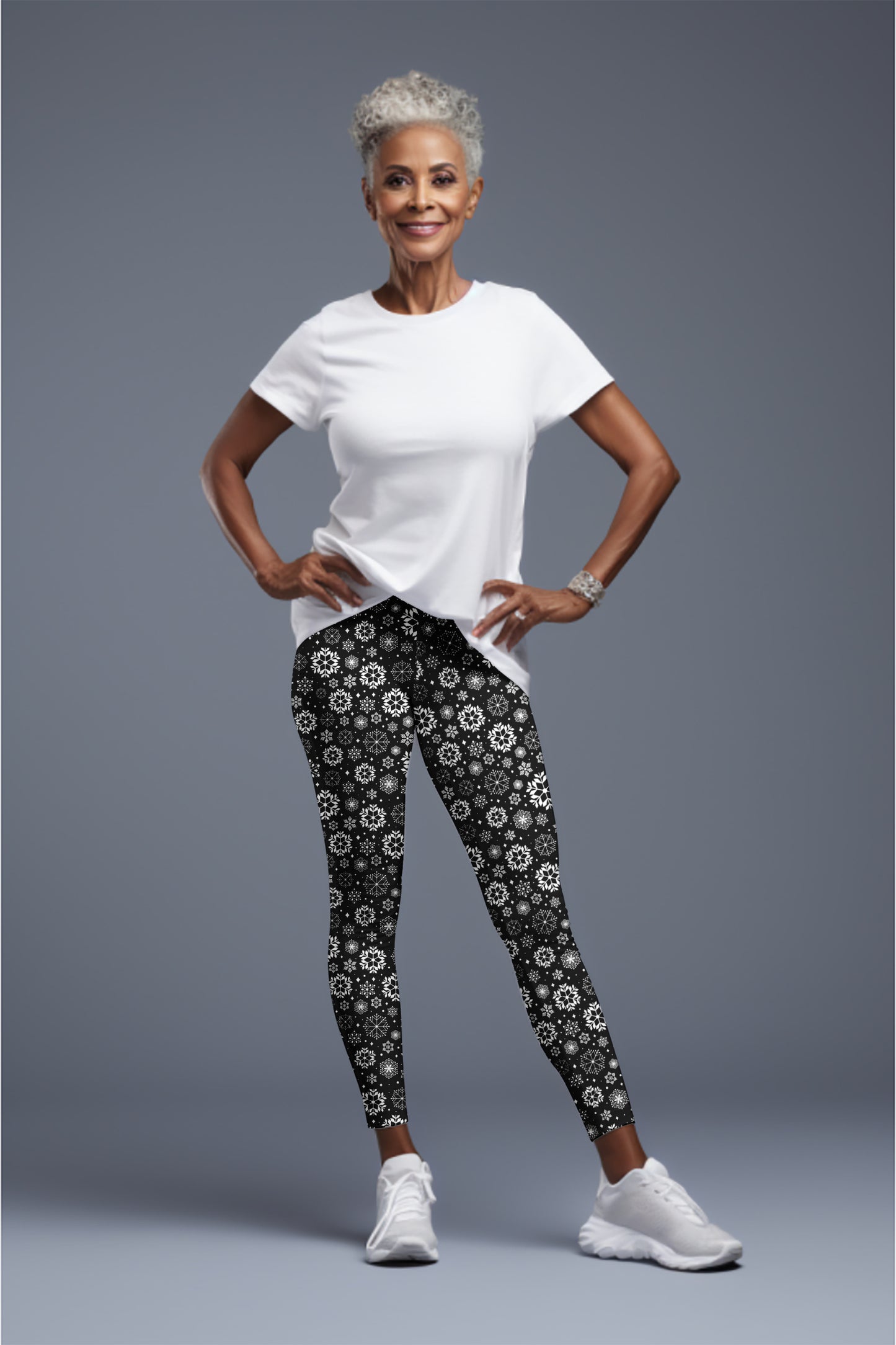 Black & White Snowflakes