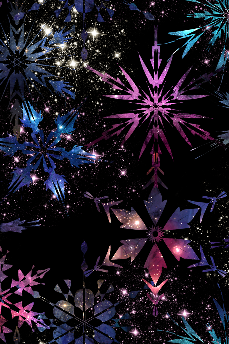 Galaxy Snowflakes