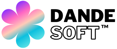 Comfee pastel gradient flower logo icon for women’s leggings brand identity design
