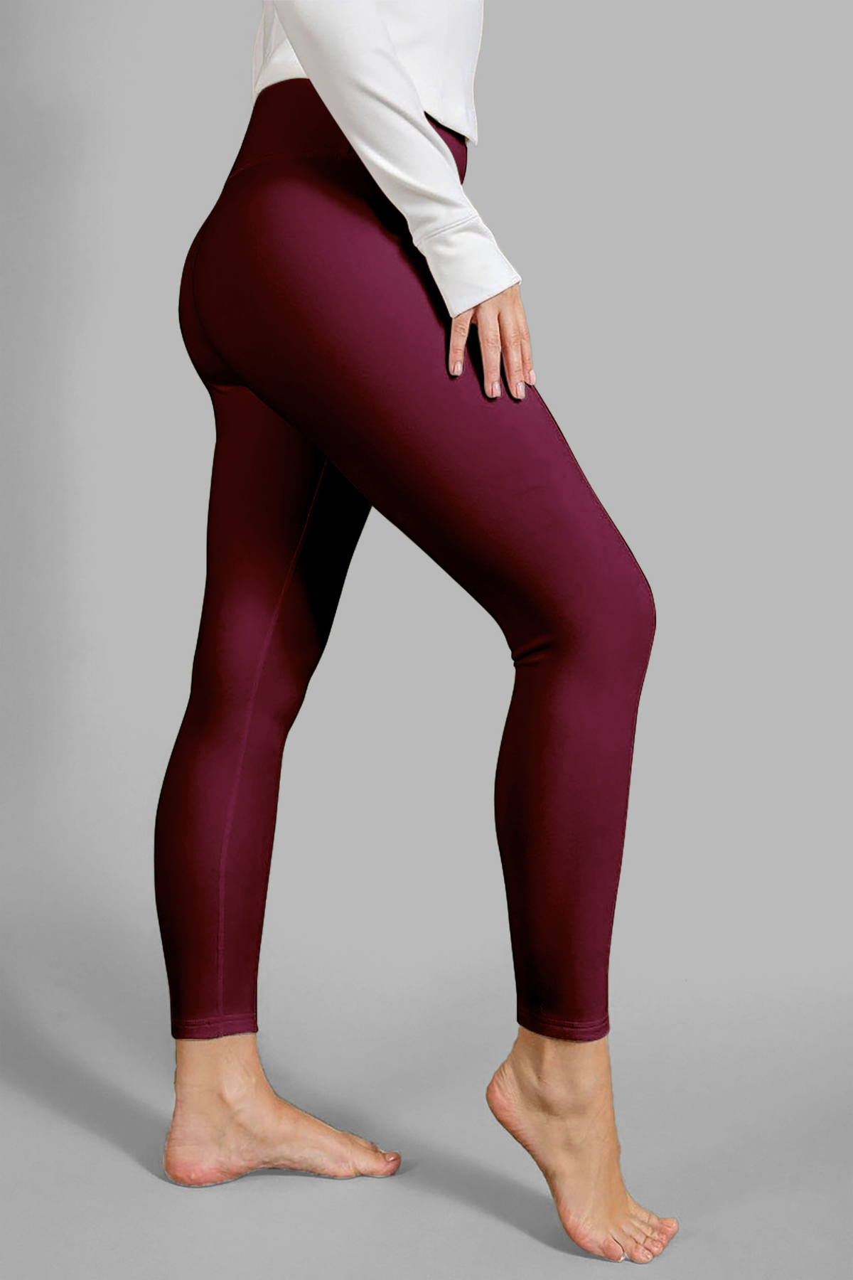 Burgundy yoga