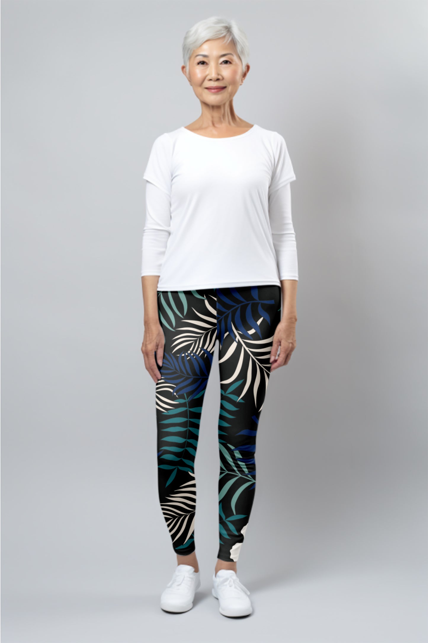 Palm Paradise Leggings – Tropical Comfort for a Relaxed Look