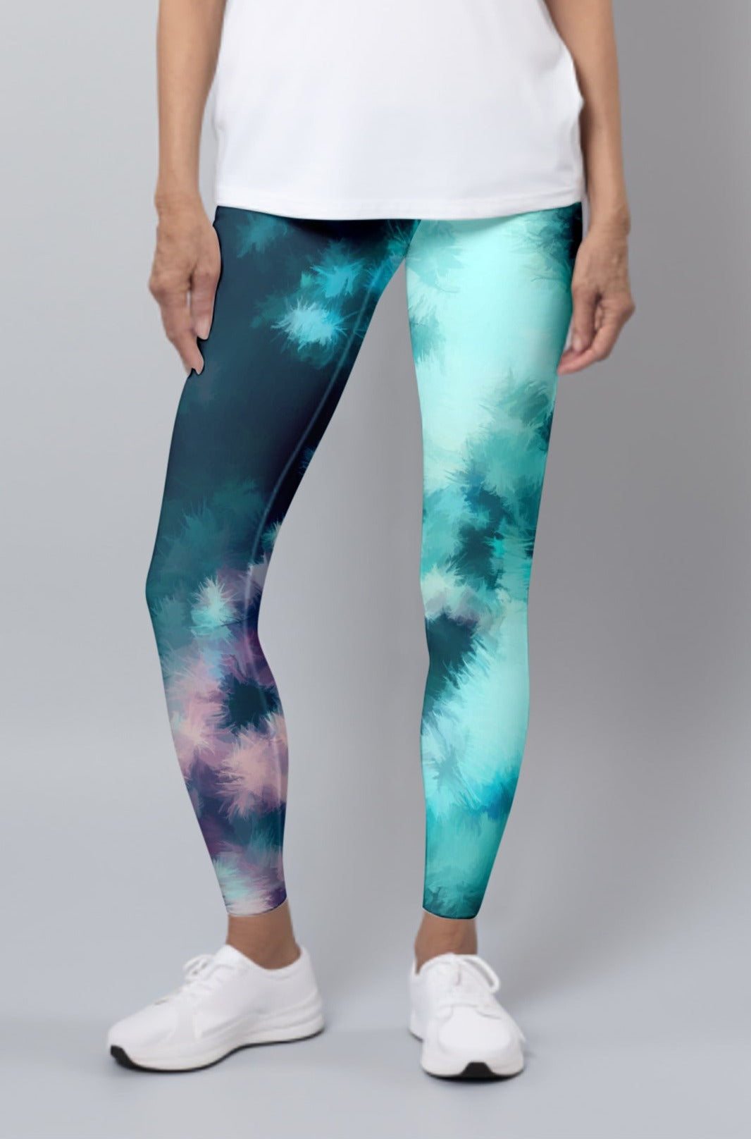 Aurora Awakening Leggings – Radiant Design for Eye-Catching