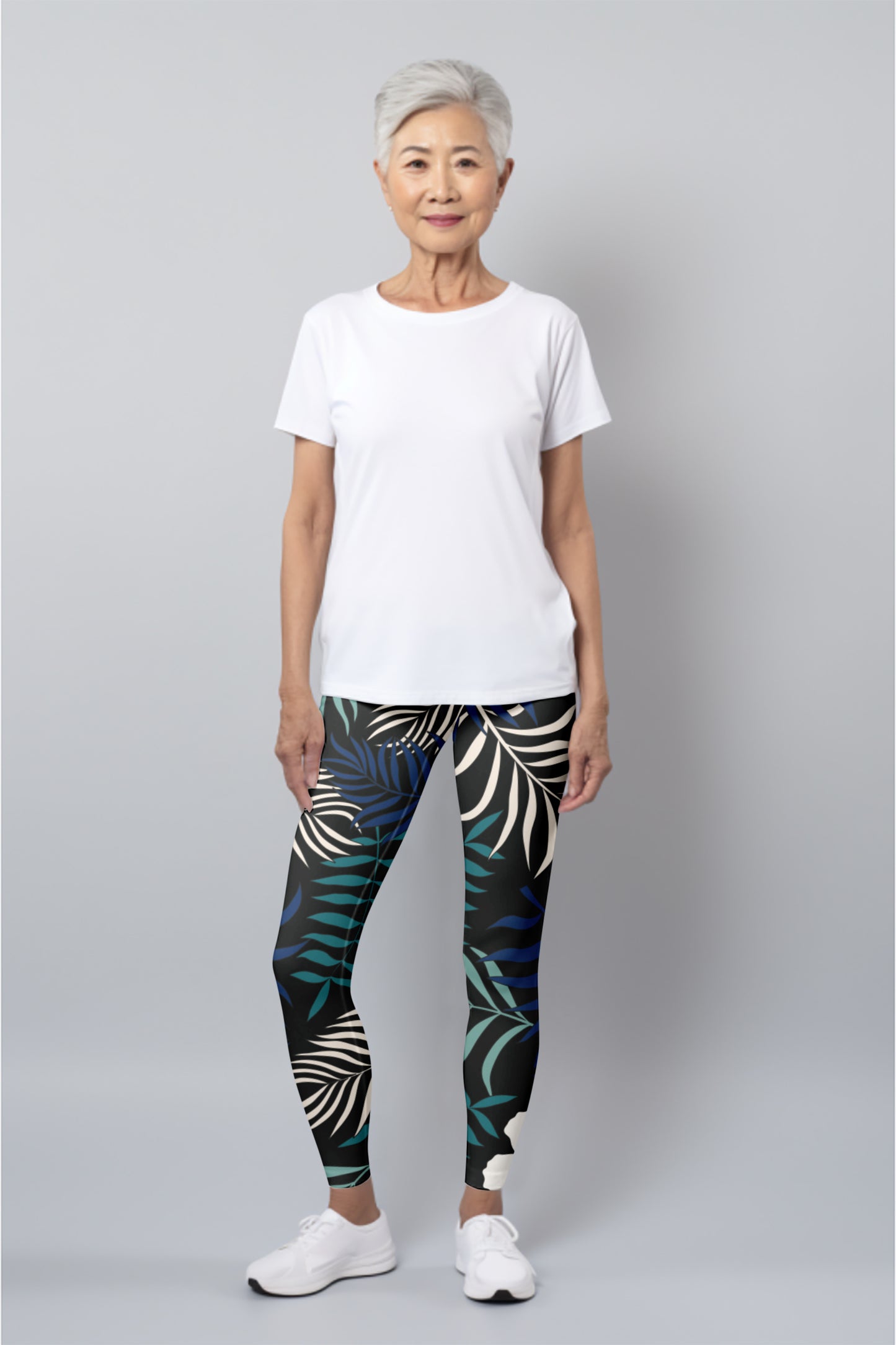 Palm Paradise Leggings – Tropical Comfort for a Relaxed Look