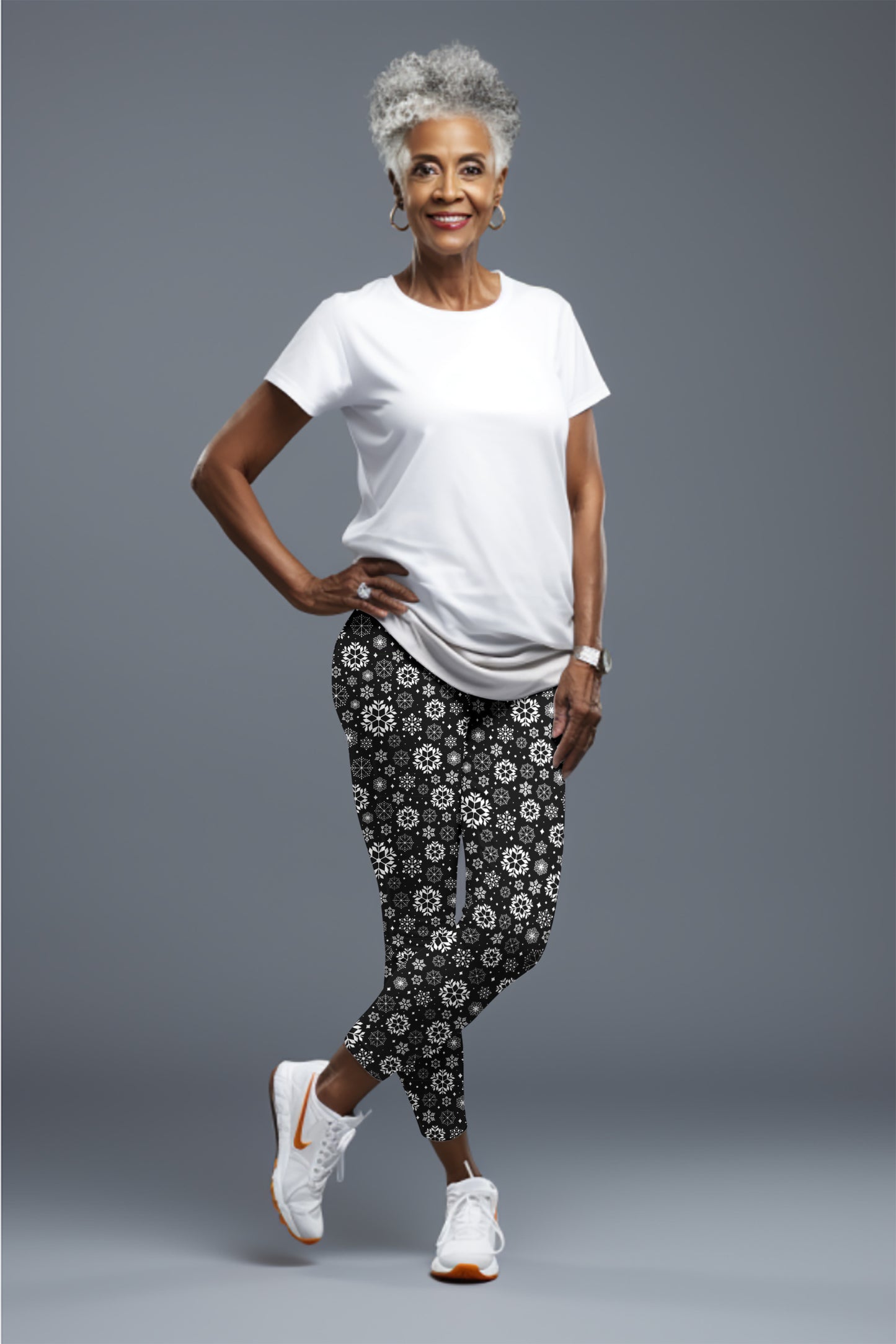 Black & White Snowflakes