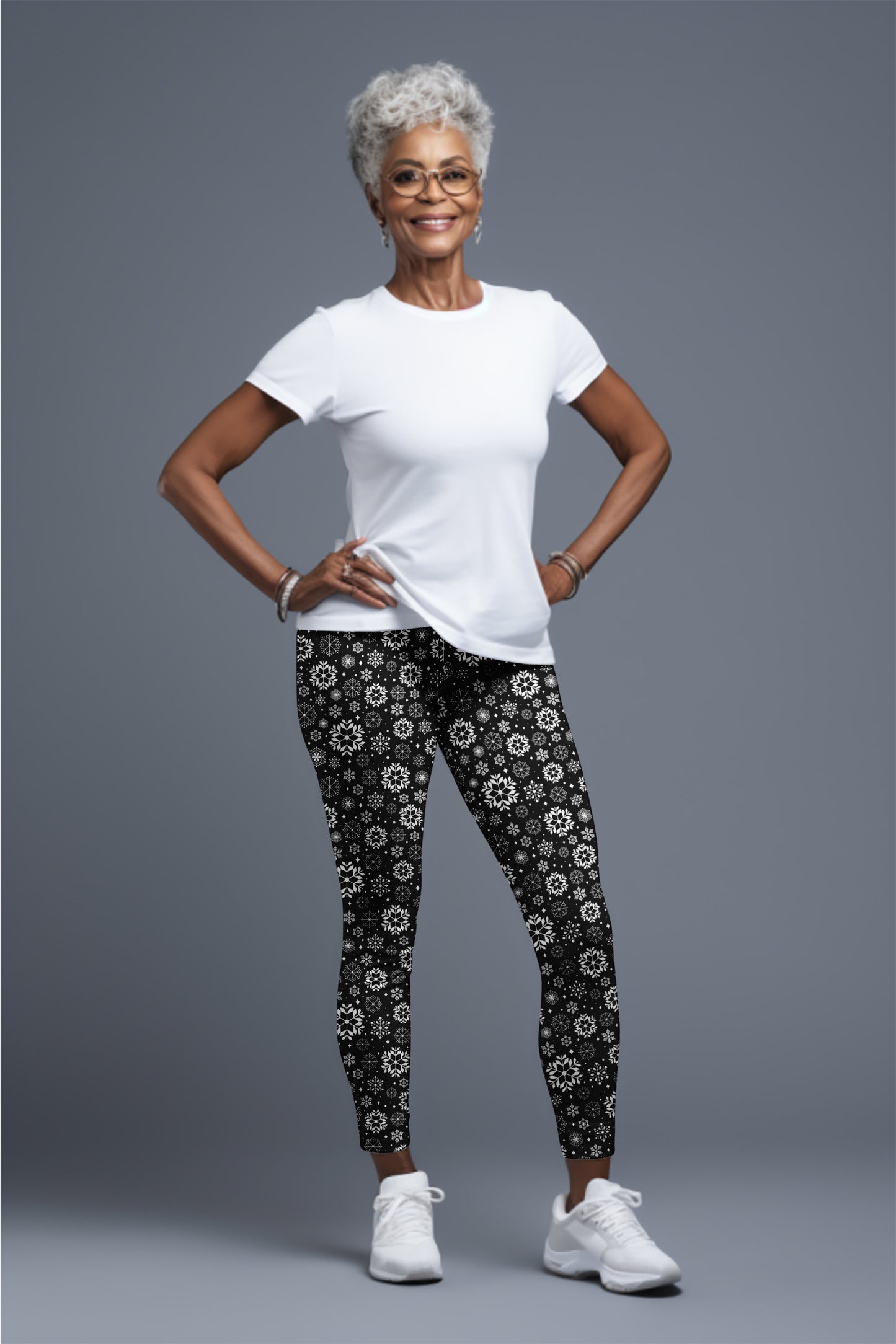 Black & White Snowflakes