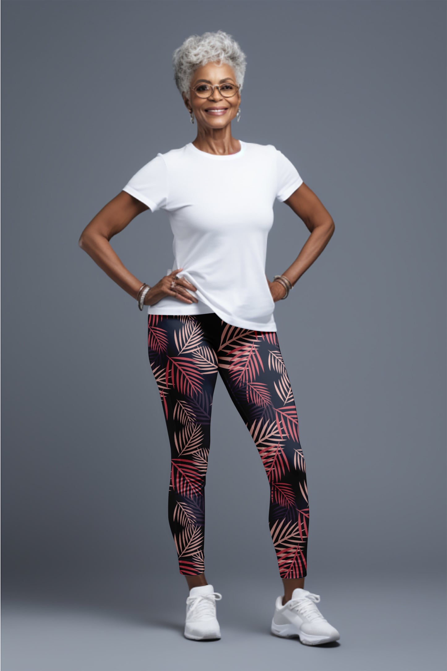 Tropical Twilight – Leggings with Exotic Style & Bold Look