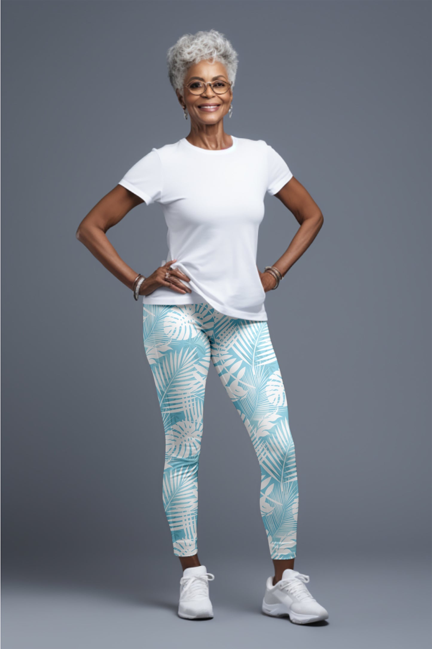 Ocean Oasis Leggings – Relaxe Coastal Vibes for Everyday Wear