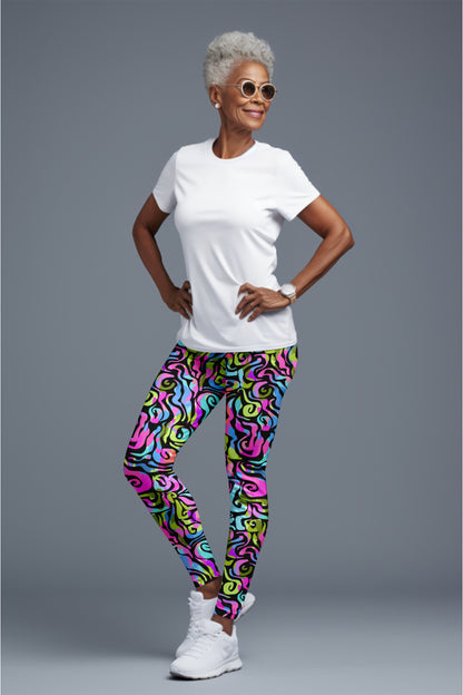 Aurora Leggings – Catching Design for Effortless Elegance