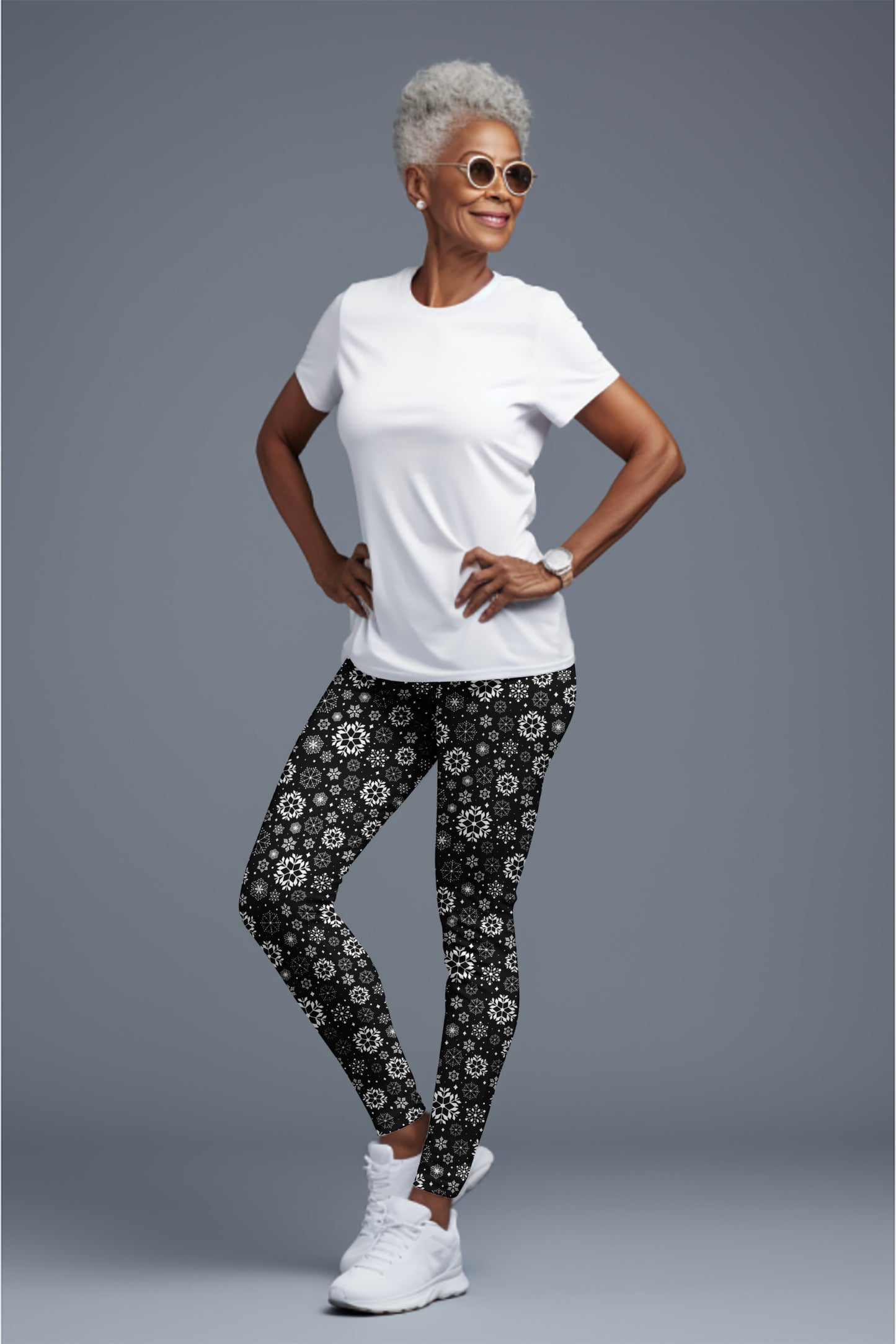 Black & White Snowflakes