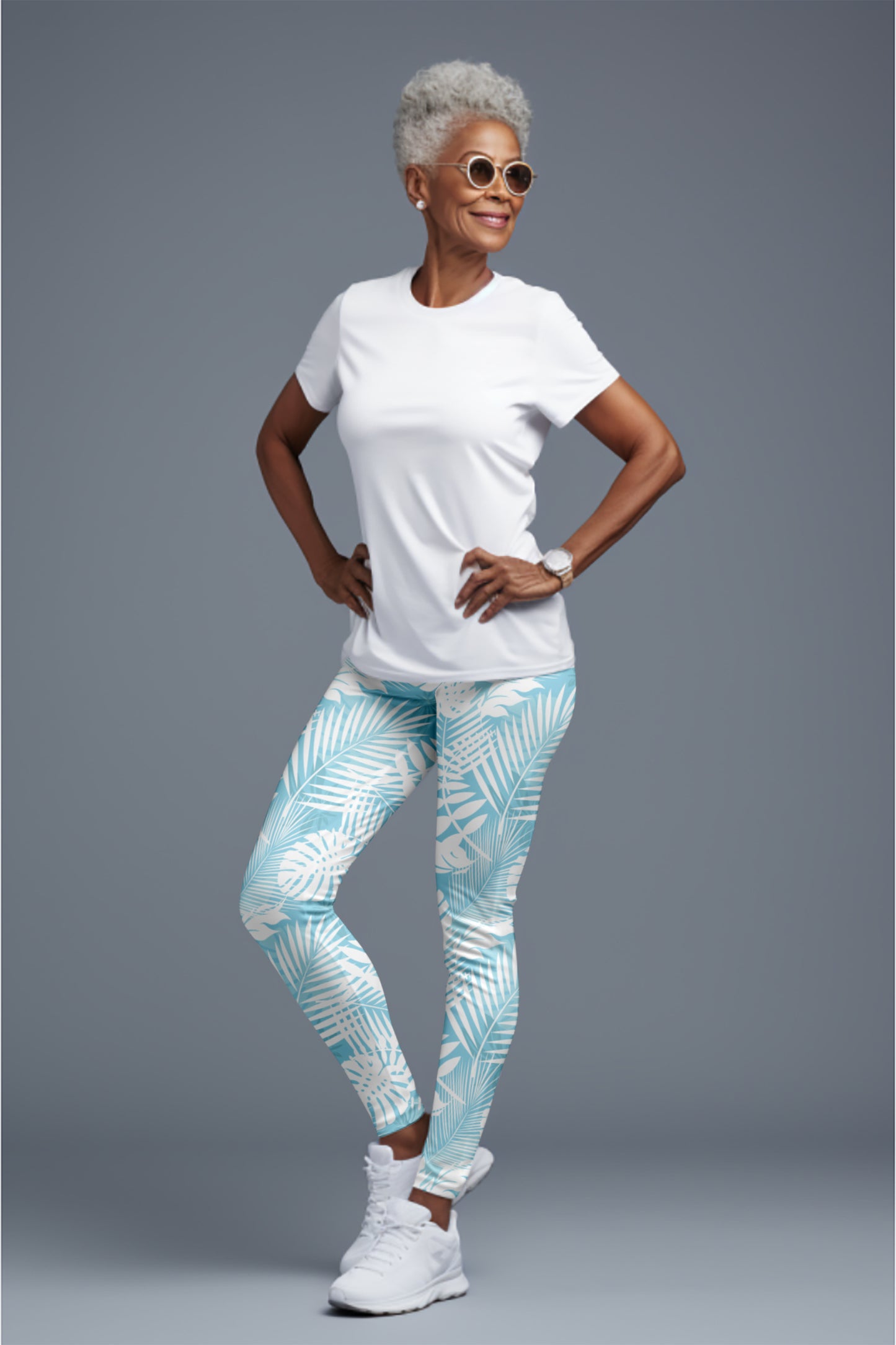 Ocean Oasis Leggings – Relaxe Coastal Vibes for Everyday Wear