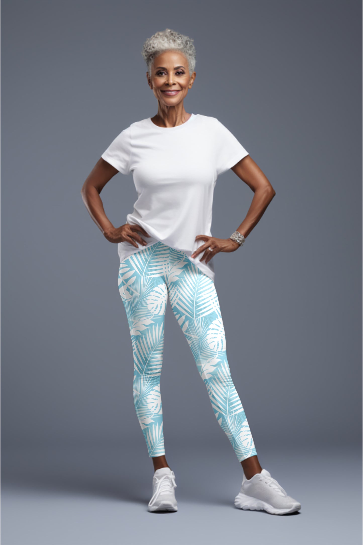 Ocean Oasis Leggings – Relaxe Coastal Vibes for Everyday Wear