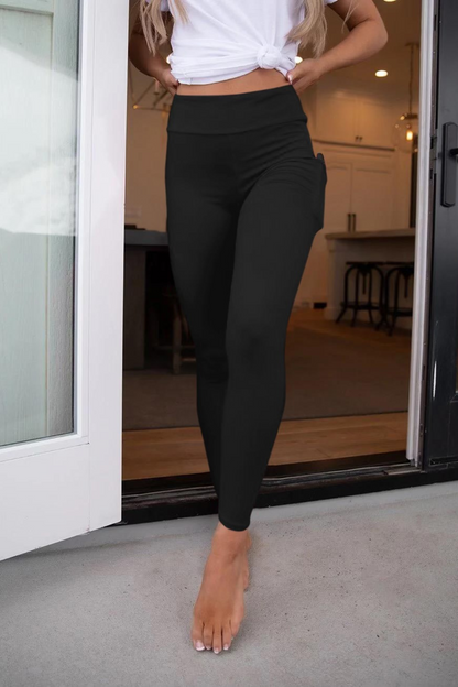 Solid Black With Pockets
