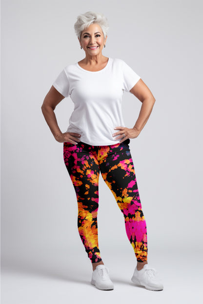Sun Dance Leggings – Bright & Playful Style for Vibrant Looks