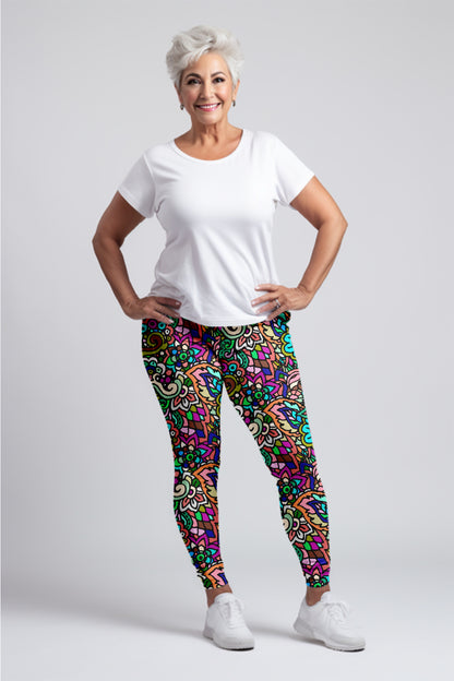 Harmony Hues Leggings – Soft & Balanced Tones Style