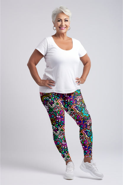 Harmony Hues Leggings – Soft & Balanced Tones Style