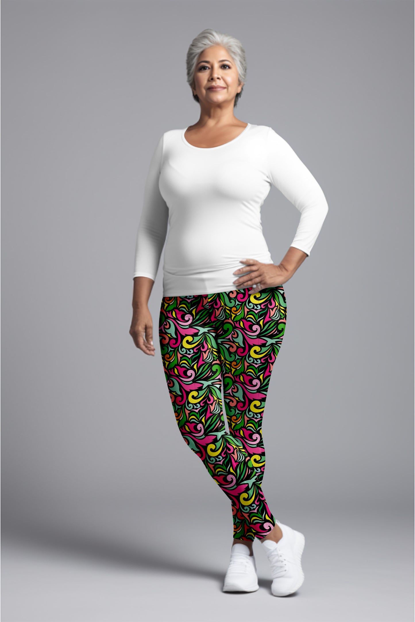 Rio Leggings – Bold & Vibrant Style for a Energetic Look