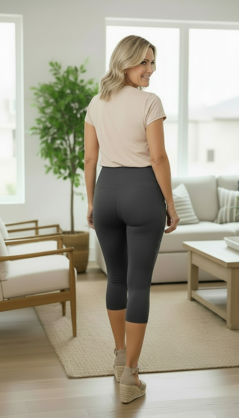 #color_Solid_Charcoal_Capri_with_Pockets