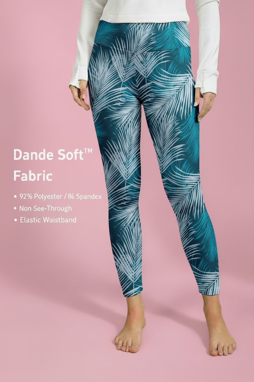Beachside Breeze Leggings – Full Body Product Image