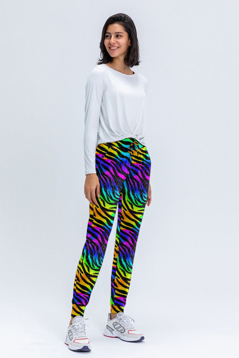 Rainbow Zebra Jogger