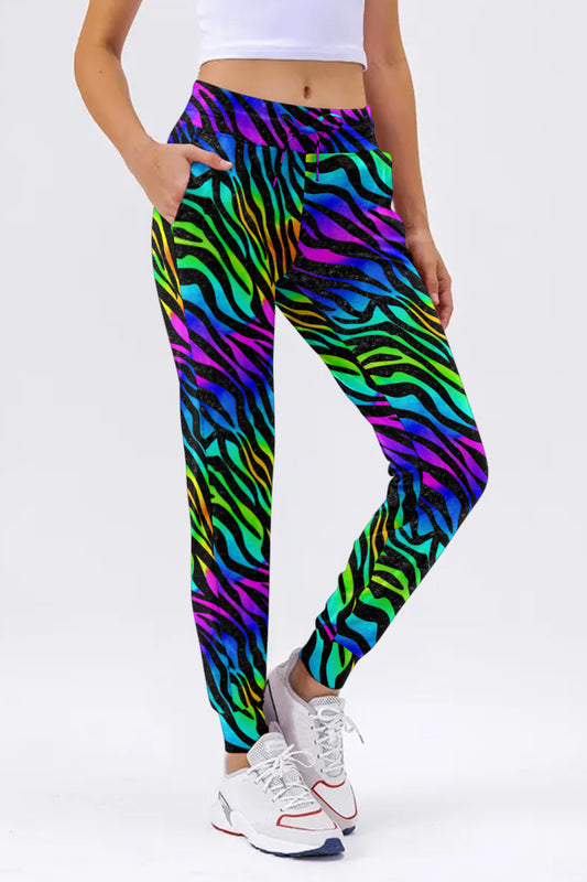Rainbow Zebra Jogger