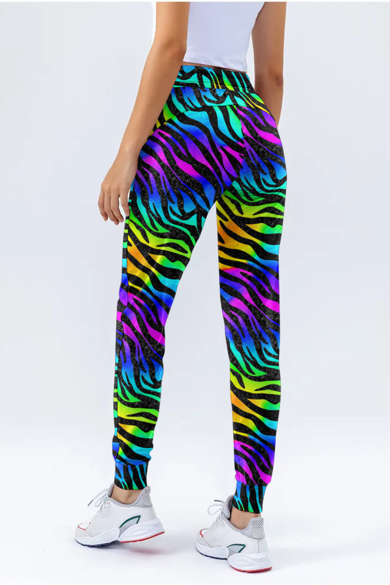 Rainbow Zebra Jogger