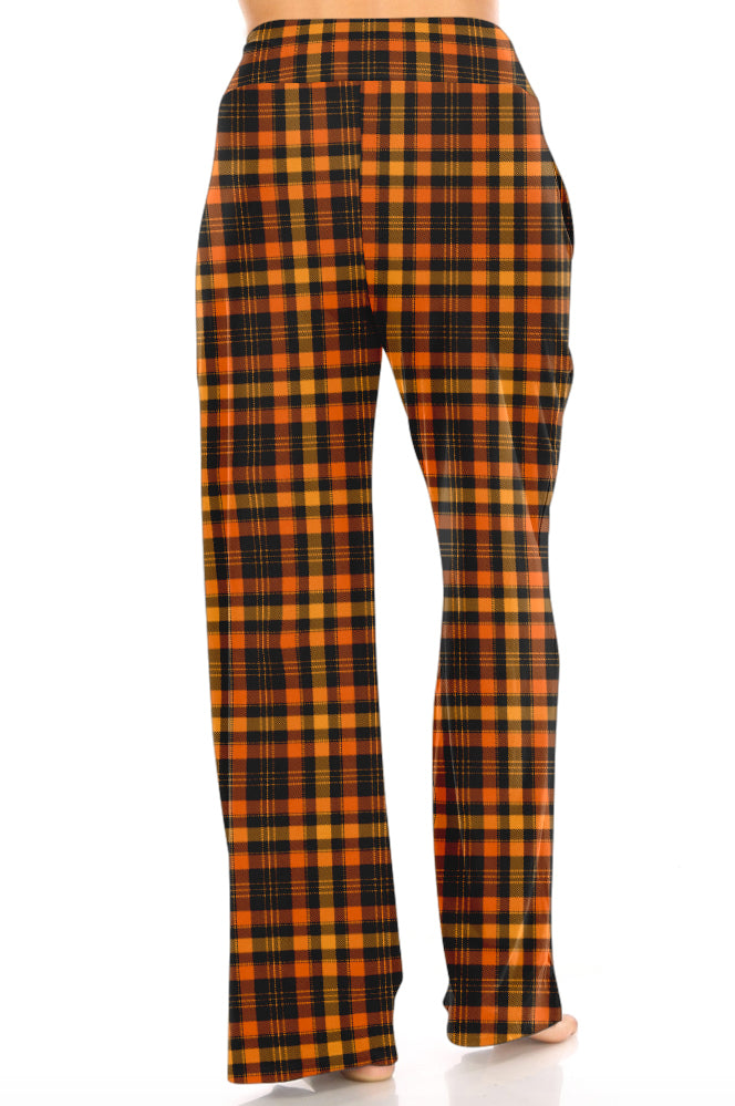 Pumpkin Plaid Lounger